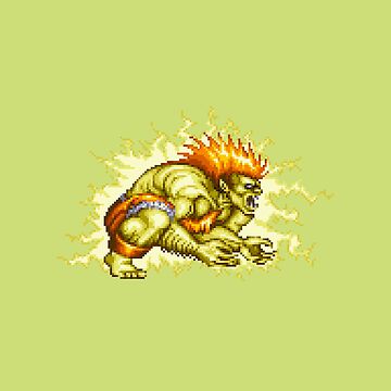 Artwork thumbnail, Blanka Electric Thunder by PexelPirfect