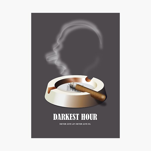 Darkest Hour - Alternative Movie Poster Photographic Print