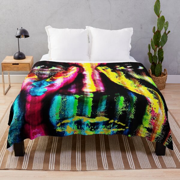 Item preview, Tribal Art Face Abstract mask design designed and sold by luvvvvvit.