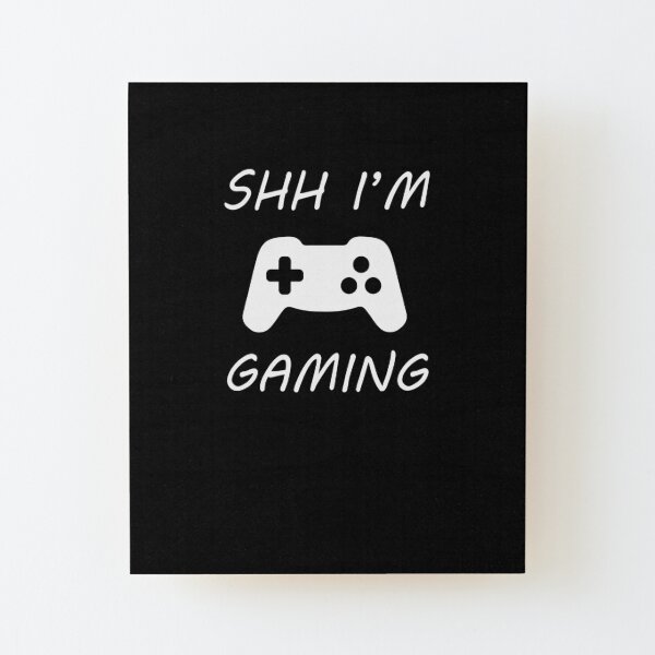 Gaming Quotes Wall Art Redbubble - lisa gaming roblox has officially quit youtube forever not