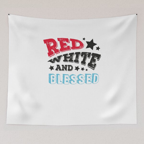 Item preview, Red White And Blessed designed and sold by graphicmeyou.
