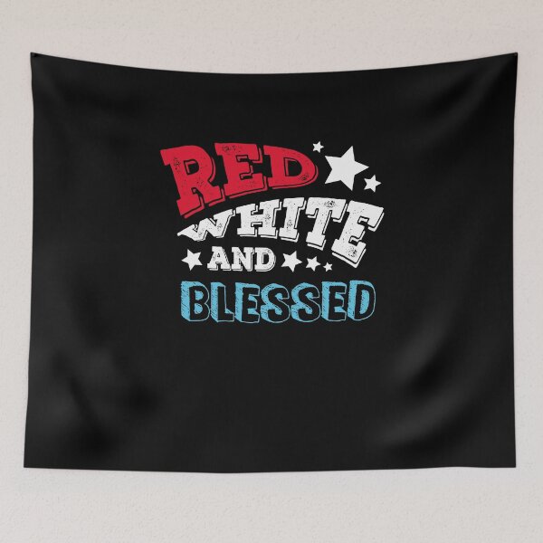 Item preview, Red White And Blessed designed and sold by graphicmeyou.