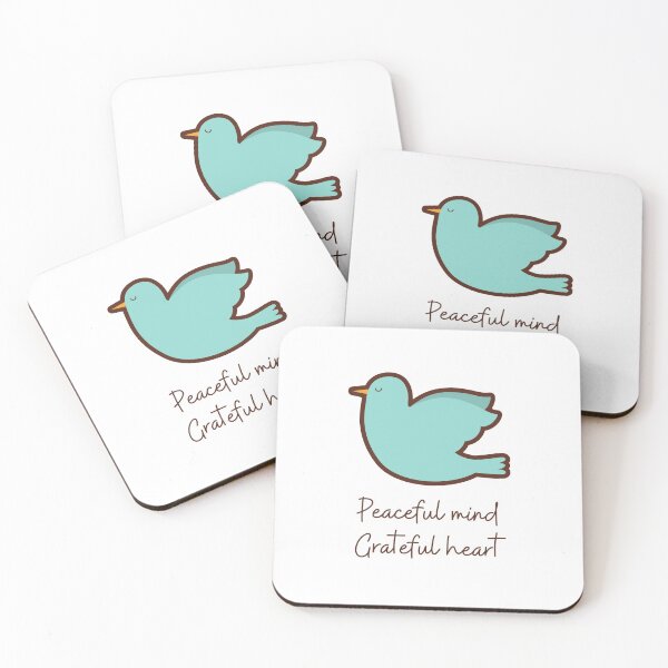 Item preview, peaceful mind, grateful heart designed and sold by vashumaso.