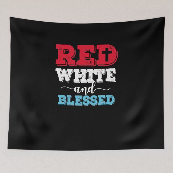 Item preview, Red White And Blessed designed and sold by graphicmeyou.
