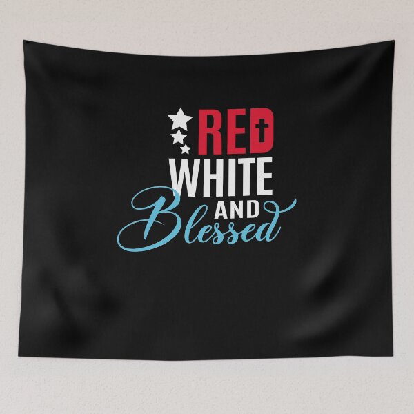 Item preview, Red White And Blessed designed and sold by graphicmeyou.