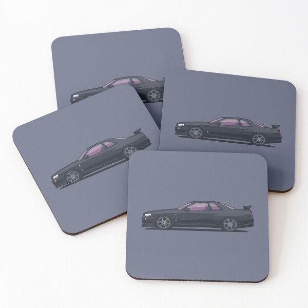 Item preview, R34 GT-R - Black designed and sold by VoodooCircus.