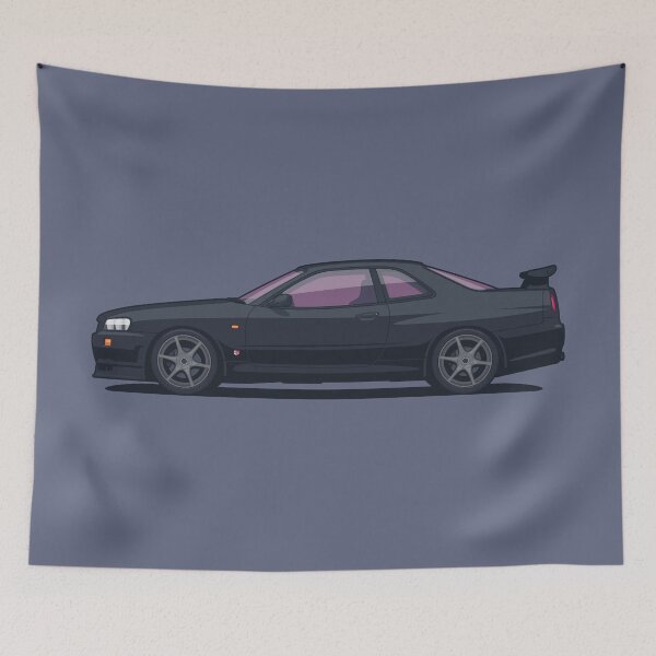 Item preview, R34 GT-R - Black designed and sold by VoodooCircus.