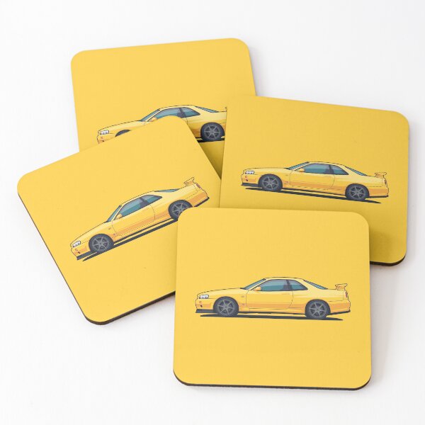 Item preview, R34 GT-R - Yellow designed and sold by VoodooCircus.