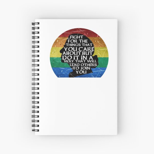 fight for the things you care ruth bader ginsburg RBG Spiral Notebook