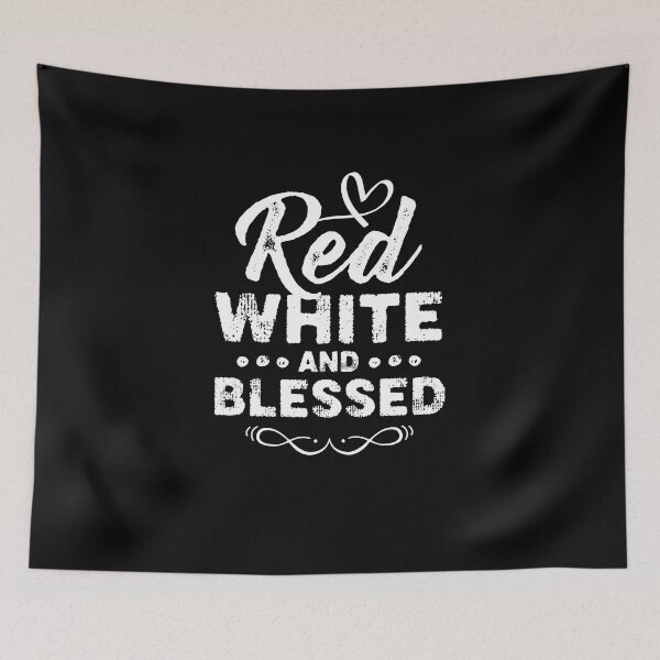Item preview, Red White And Blessed designed and sold by graphicmeyou.