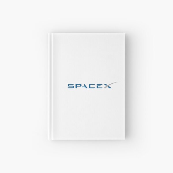 SpaceX Original Fan Art Logo Hardcover Journal