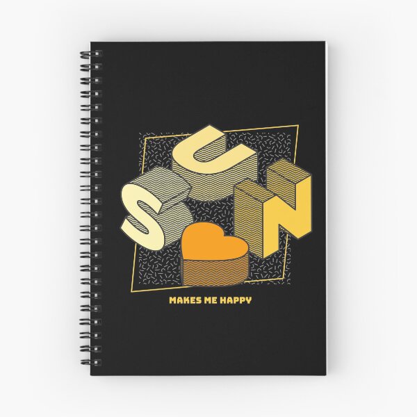 Item preview, SUN Makes Me Happy - Isometric Letters designed and sold by joabaj.