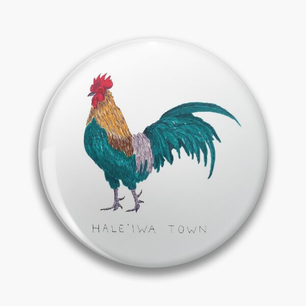 Item preview, Hale'iwa Town Chicken designed and sold by northshoresign.