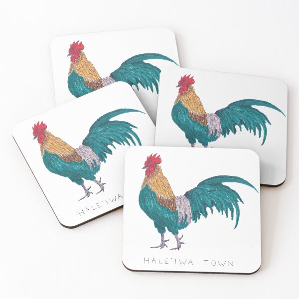 Item preview, Hale'iwa Town Chicken designed and sold by northshoresign.