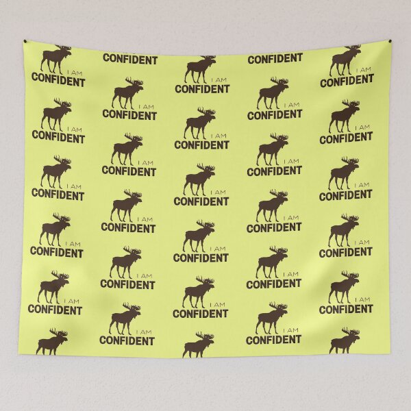 Item preview, Confident | Moose | I am | Unique | Affirmations | Affirmed Art designed and sold by AffirmedStudio.