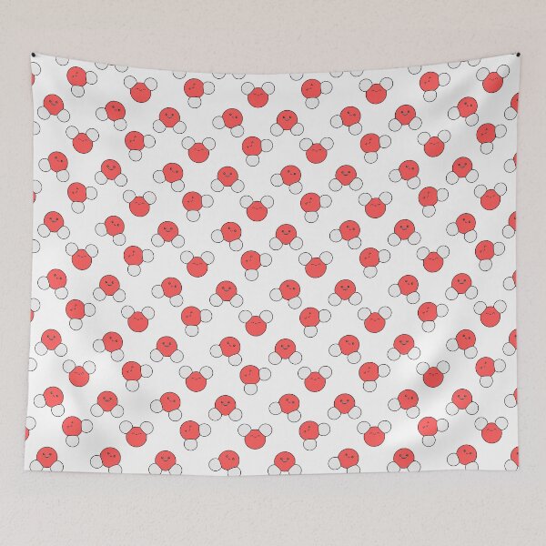 Item preview, Hydrophilic Cute Water Molecules designed and sold by stoppersays.