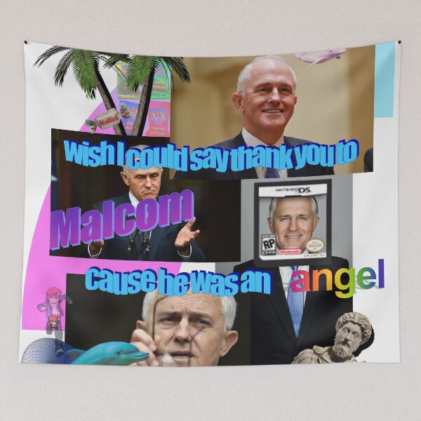 Item preview, wish I could say thankyou to malcom Aesthetic Vaporwave Word Art Design designed and sold by nathobatho1.