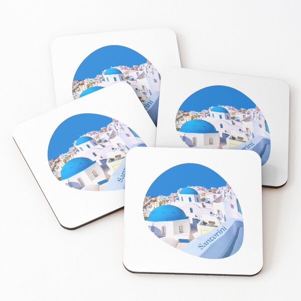 Item preview, Beautiful Santorini of Greece designed and sold by Sasas Design.