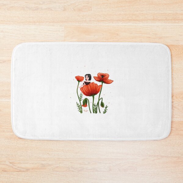 Item preview, Poppies Girl designed and sold by Leila Charafeddine.
