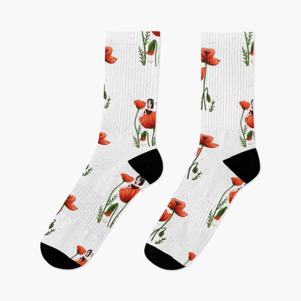 Item preview, Poppies Girl designed and sold by Leila Charafeddine.