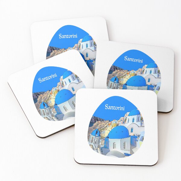 Item preview, Beautiful Santorini of Greece designed and sold by Sasas Design.