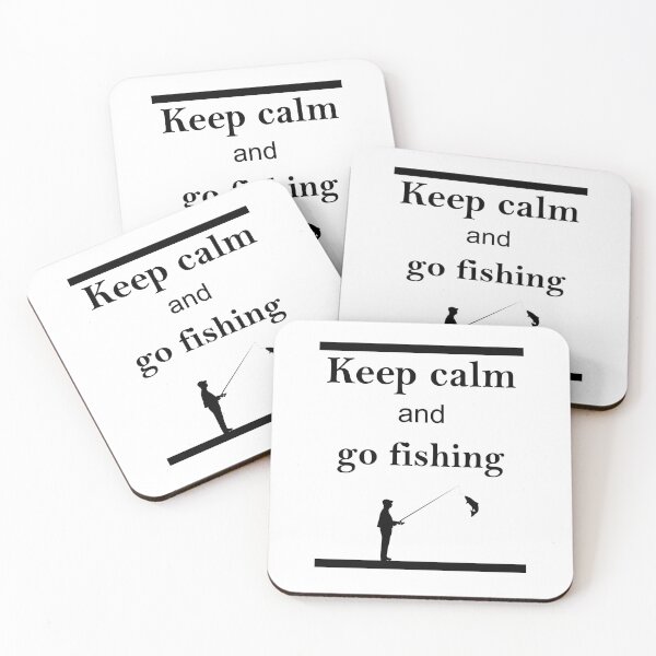 Item preview, Keep calm and go fishing designed and sold by Jannis12.