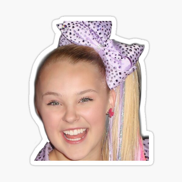 "jojo siwa" Sticker for Sale by kawaii-customs | Redbubble