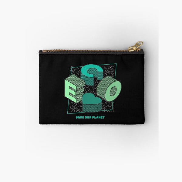 Item preview, ECO Save Our Planet - Isometric Letters designed and sold by joabaj.