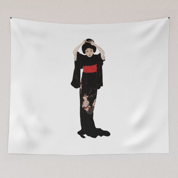 Item preview, Little Black Kimono designed and sold by brewdar.