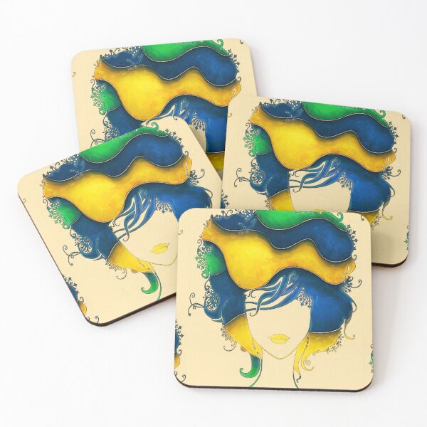 Item preview, Abstract color Beautiful girl designed and sold by artdragongift 15.