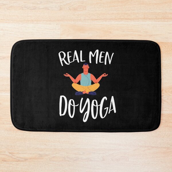 Item preview, Real Men Do Yoga a great gift idea for men who loves yoga designed and sold by Akmloza.
