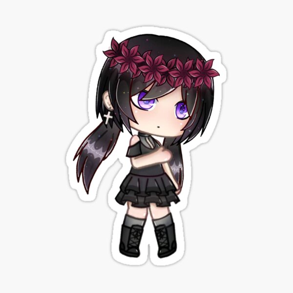 Happy Mouth Gachalife Sticker By Cyber Devil - Gacha Life Stickers