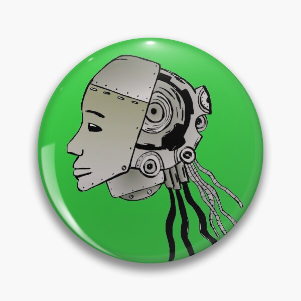 Item preview, Cyborg head designed and sold by Logan81.