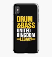 Drum & Bass United Kingdom Legacy iPhone Case