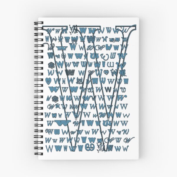 Item preview, W - Initially Yours designed and sold by IvieLeagueJots.