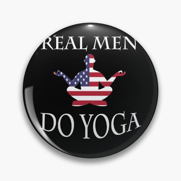 Item preview, Real Men Do Yoga a great gift idea for men who loves yoga for 4th of july celebrations designed and sold by Akmloza.