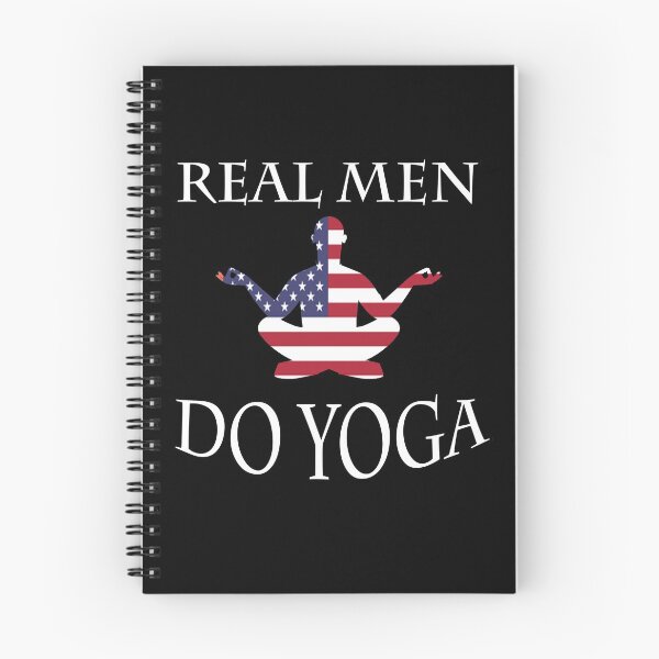 Item preview, Real Men Do Yoga a great gift idea for men who loves yoga for 4th of july celebrations designed and sold by Akmloza.