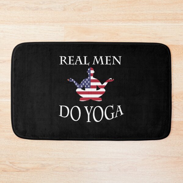 Item preview, Real Men Do Yoga a great gift idea for men who loves yoga for 4th of july celebrations designed and sold by Akmloza.
