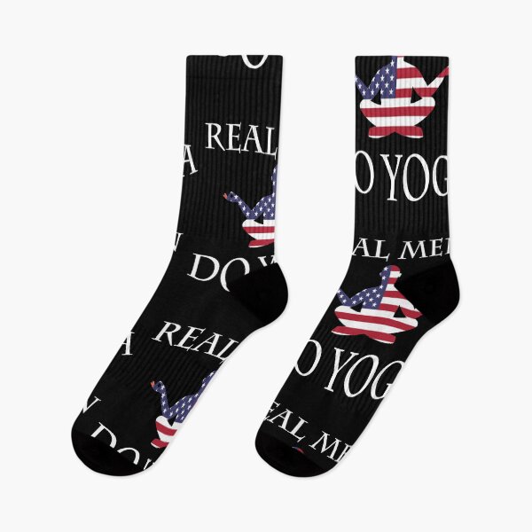 Item preview, Real Men Do Yoga a great gift idea for men who loves yoga for 4th of july celebrations designed and sold by Akmloza.