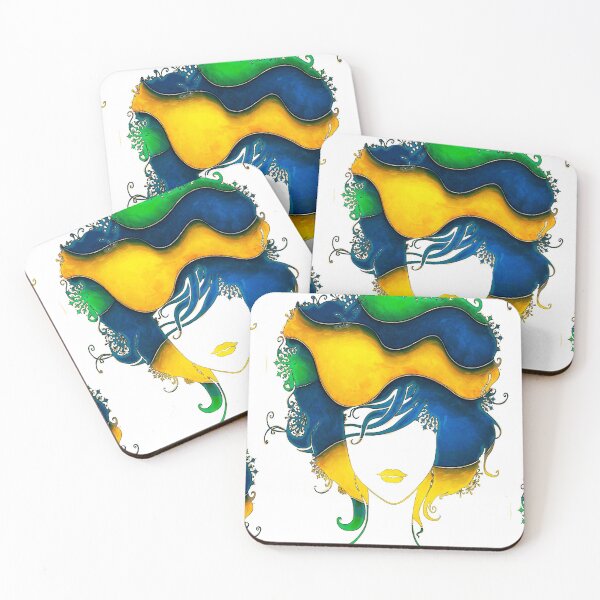 Item preview, Abstract color Beautiful girl designed and sold by artdragongift 15.