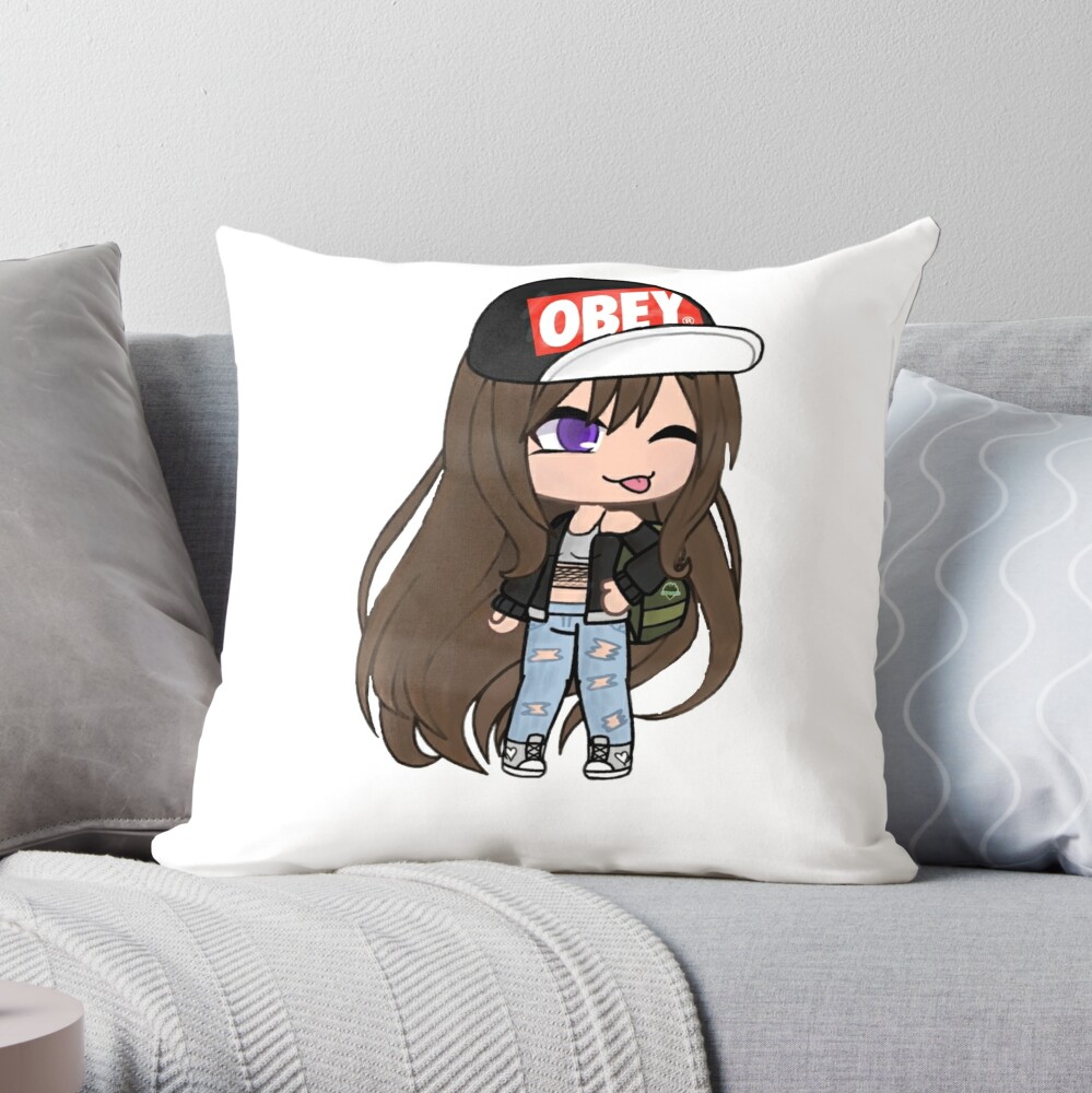 Gacha Life - Cute Gacha Girl - Throw Pillow for Sale by bloamineads