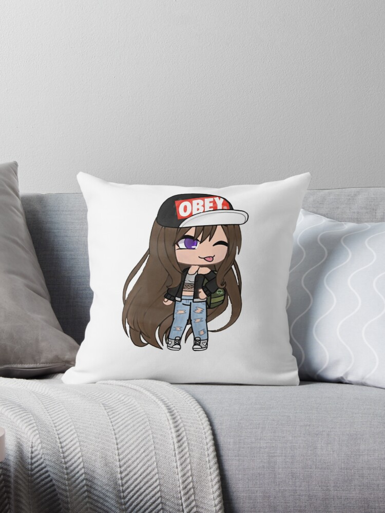 Gacha Life - Cute Gacha Girl - Throw Pillow for Sale by bloamineads