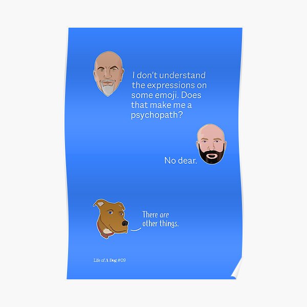 Self Doubt Associated With Emoji Poster