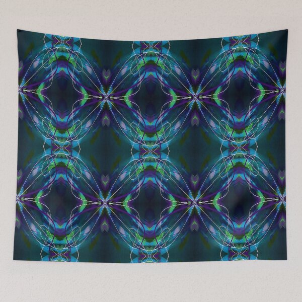 Item preview, Purple blues,graphic ,psychedelic arte abstracto,abstract art design designed and sold by Adri Barnard.