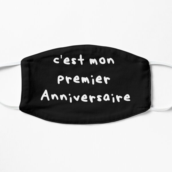 Anniversaire Face Masks Redbubble