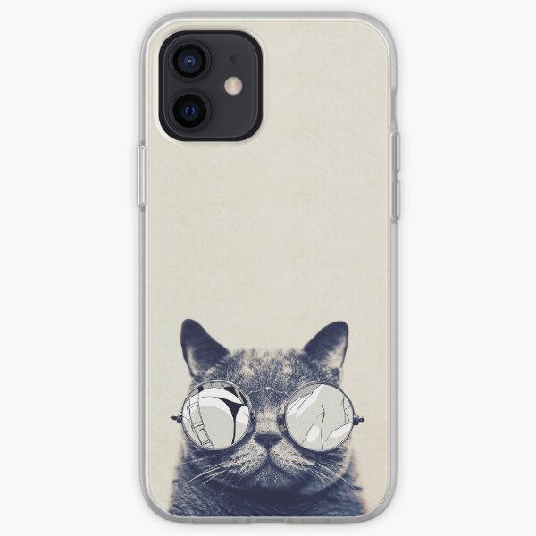 Hipster Cat iPhone Soft Case