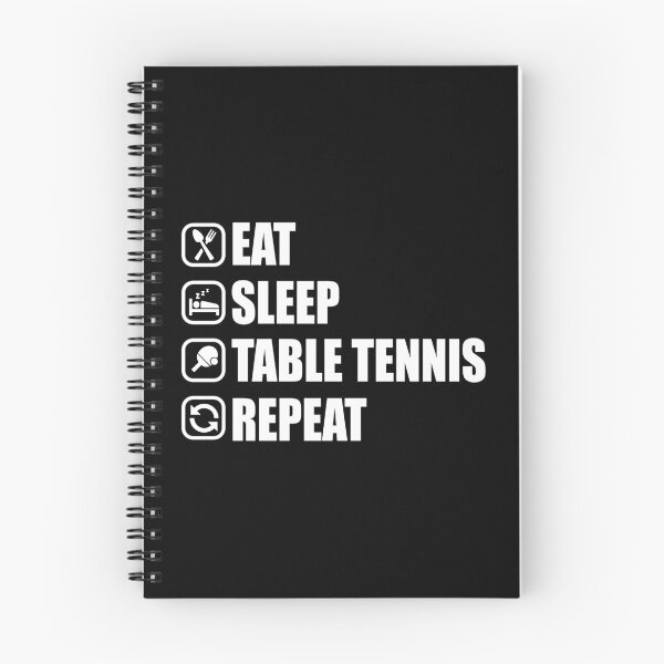 Item preview, Eat Sleep Table Tennis Repeat - Ping Pong T-Shirt designed and sold by biNutz.