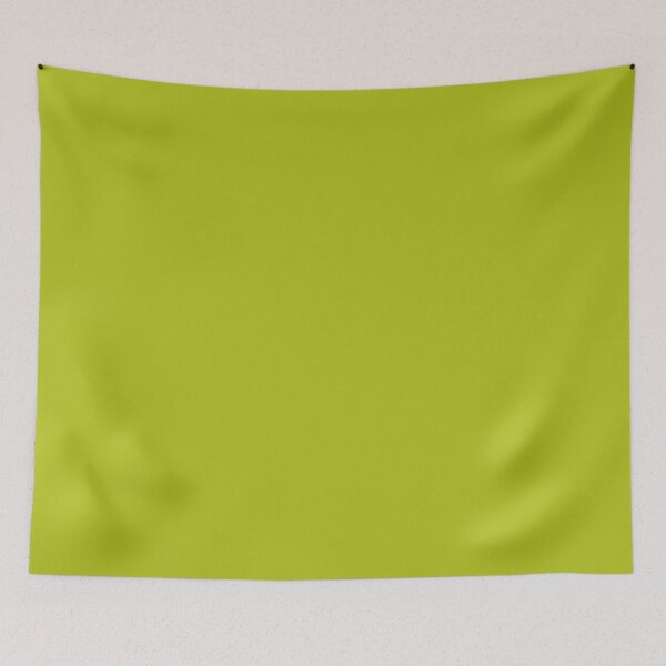 Item preview, PLAIN SOLID ACID GREEN - 100 SHADES OF GREEN ON OZCUSHIONS  designed and sold by ozcushions.
