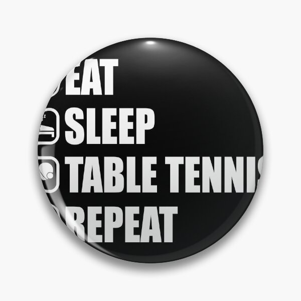 Item preview, Eat Sleep Table Tennis Repeat - Ping Pong T-Shirt designed and sold by biNutz.
