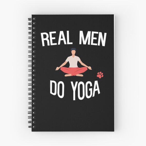 Item preview, Real Men Do Yoga a great gift idea for men who loves yoga for pets lover designed and sold by Akmloza.